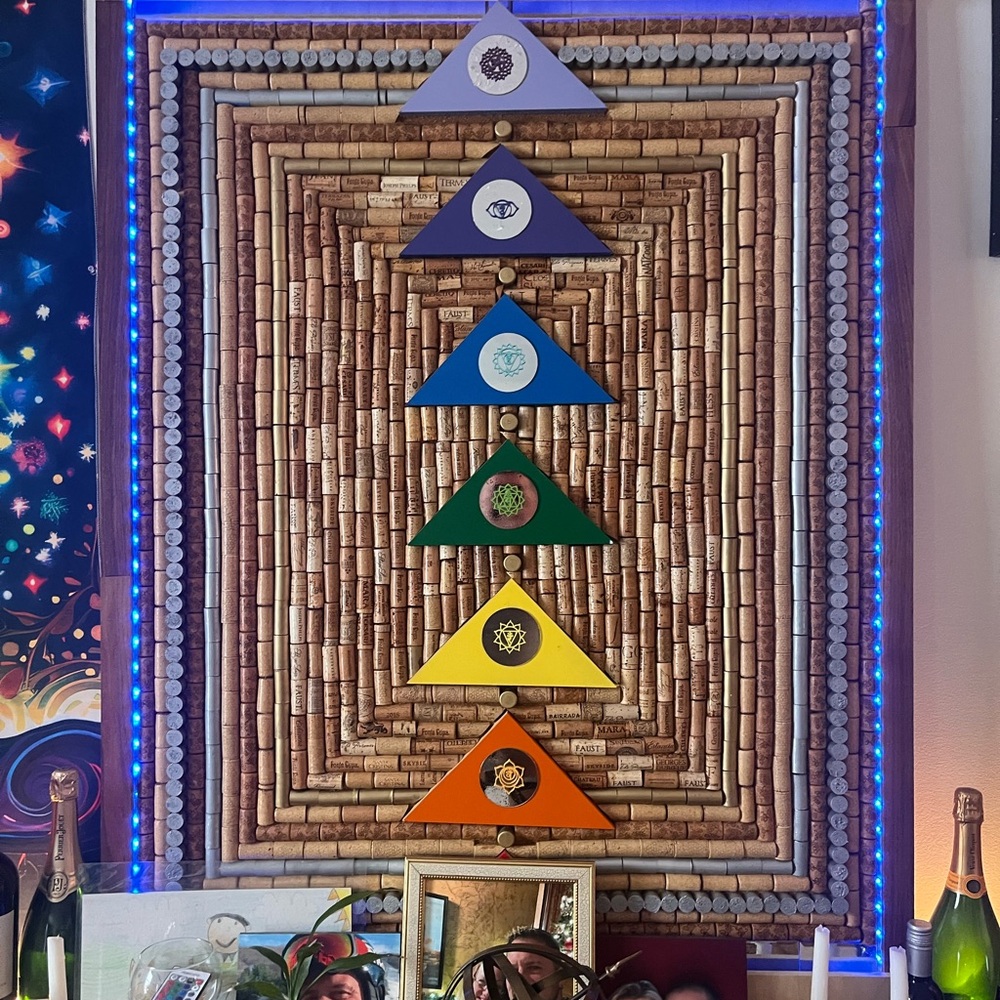 Multicolor Chakra Wall Art Decor